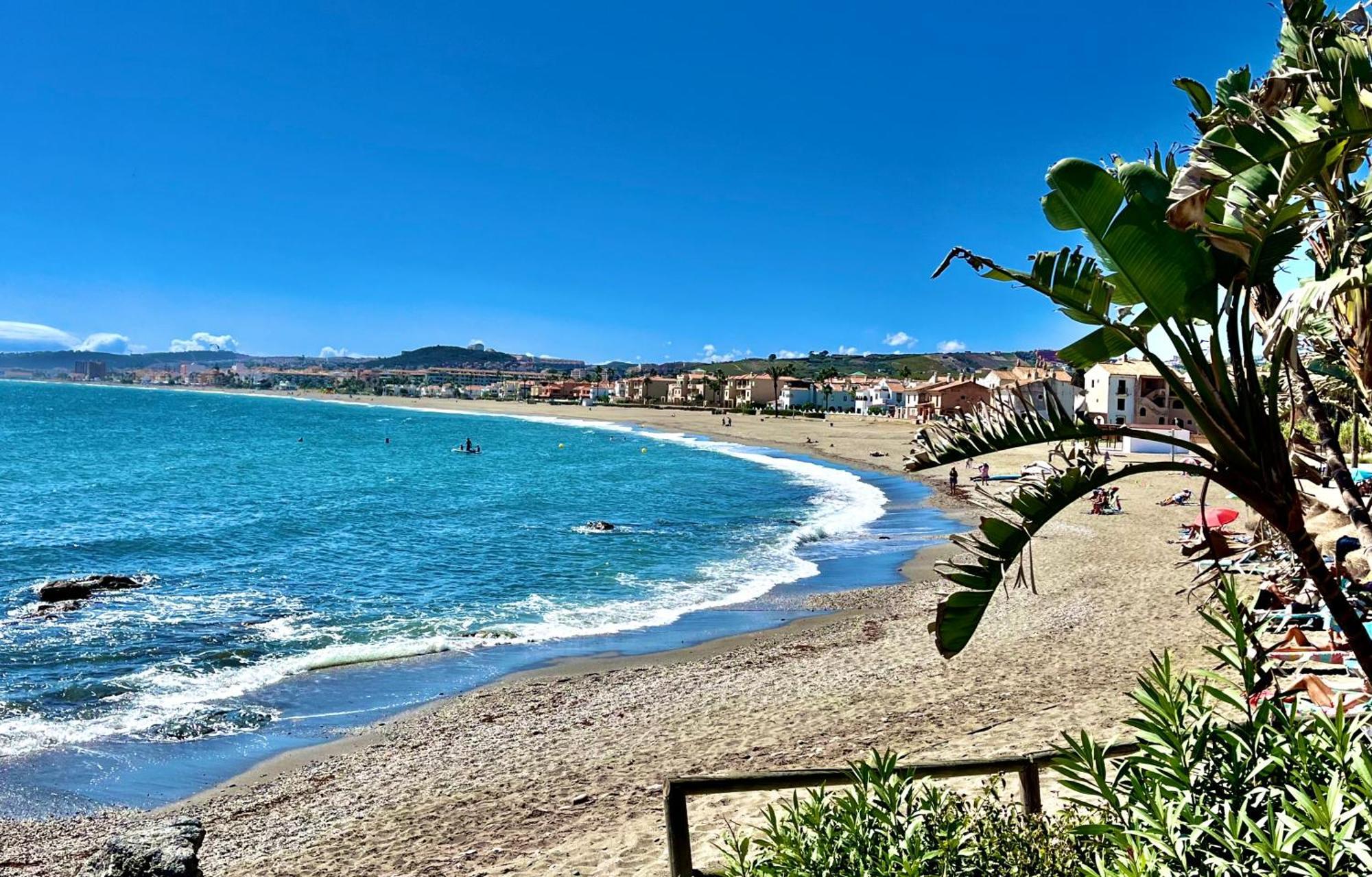 산루이스데사비닐라스 Atico Con Gran Terraza A 50 Metros De La Playa De Casares 아파트 외부 사진
